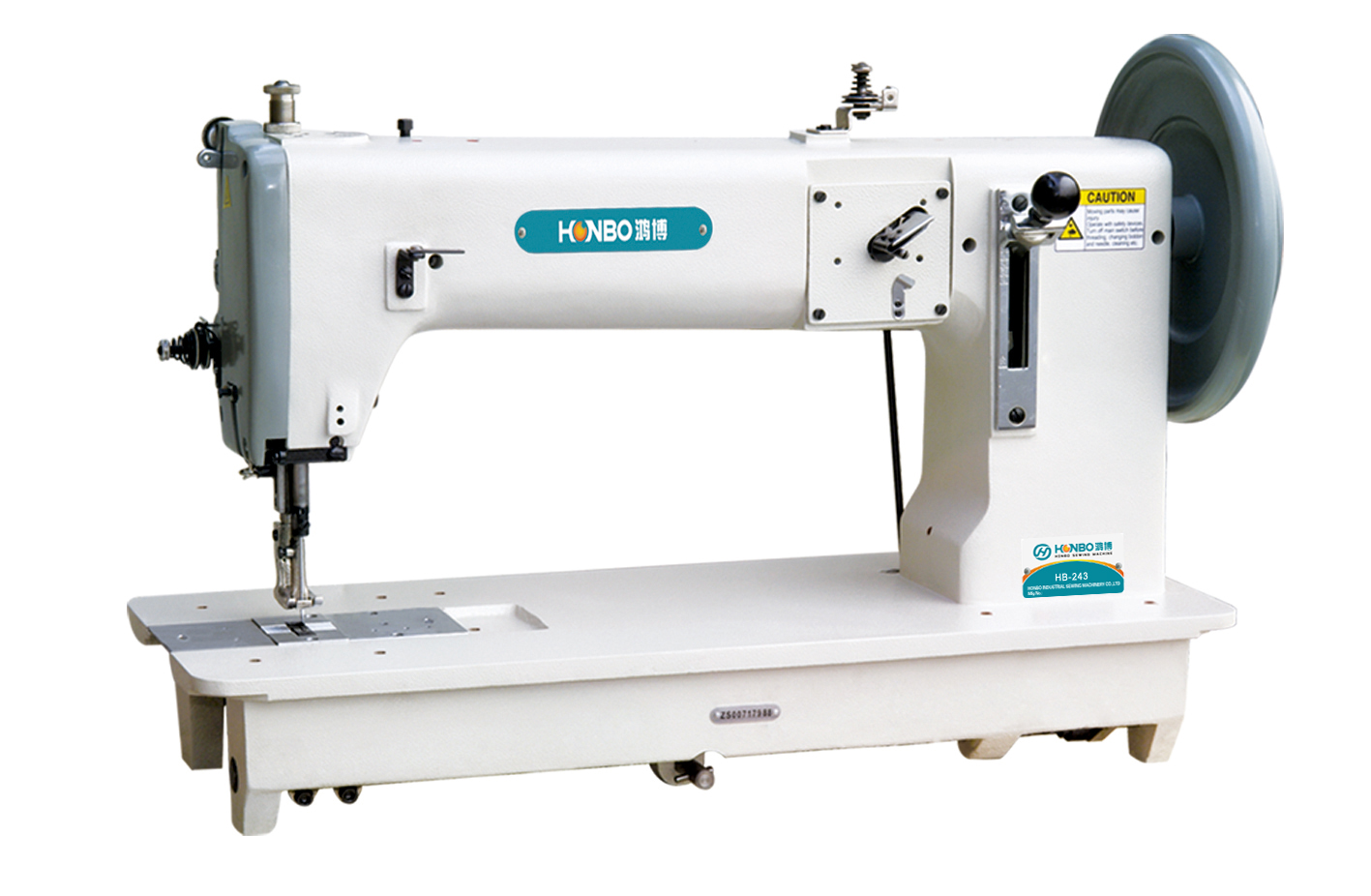 HB-243-HM820 compound feed column type single/double needles electronic pattern typical compound feed industrial sewing machine