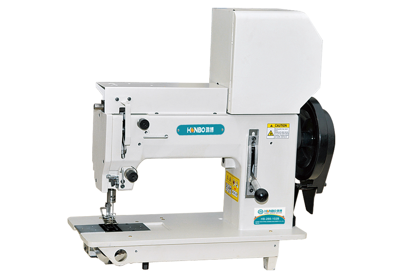 HB-266-102B single/double-needle industrial thick material computer pattern leather sofa lockstitch sewing machine