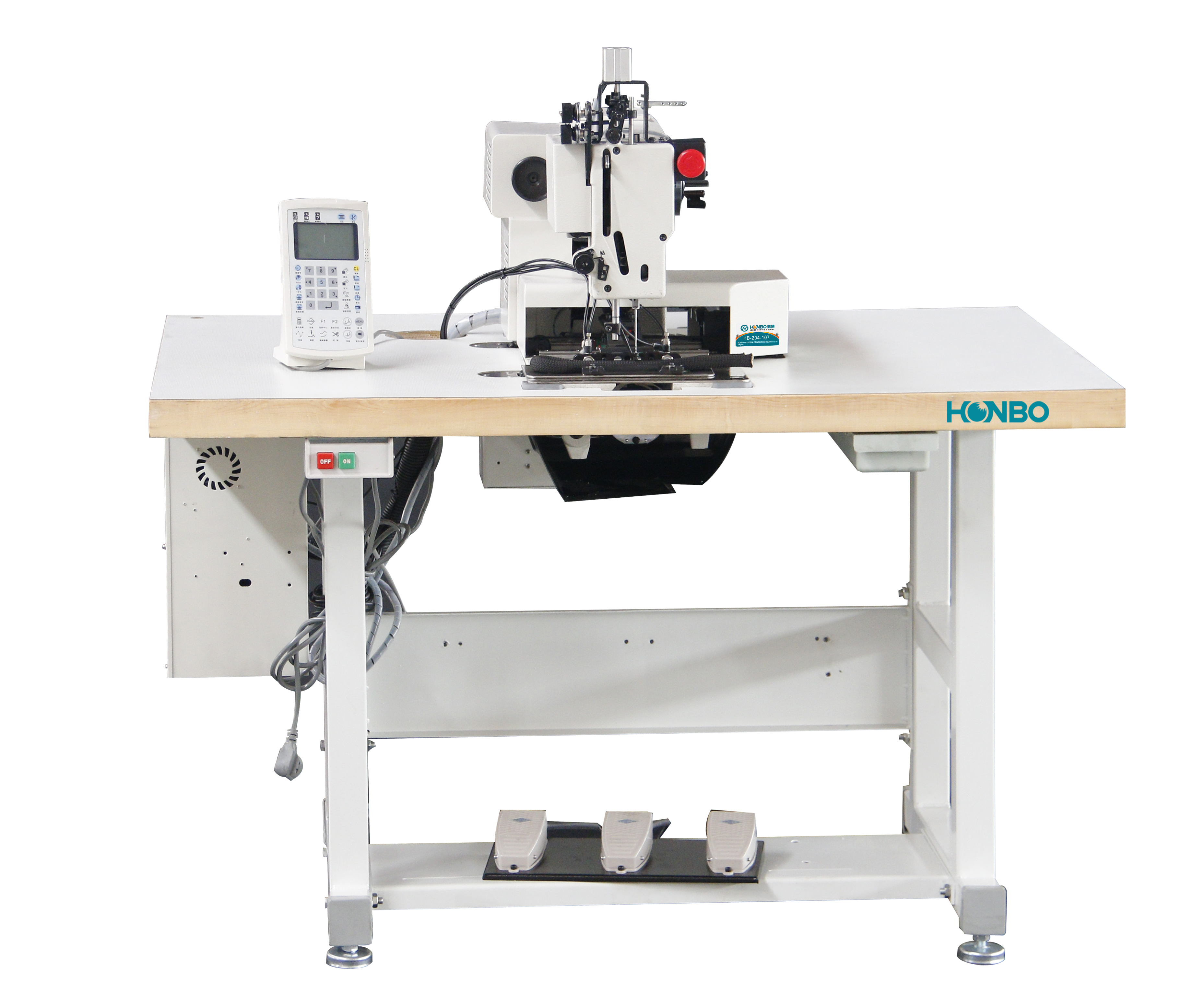 HB-204-107 programmable electronic pattern automatic industrial sewing machine