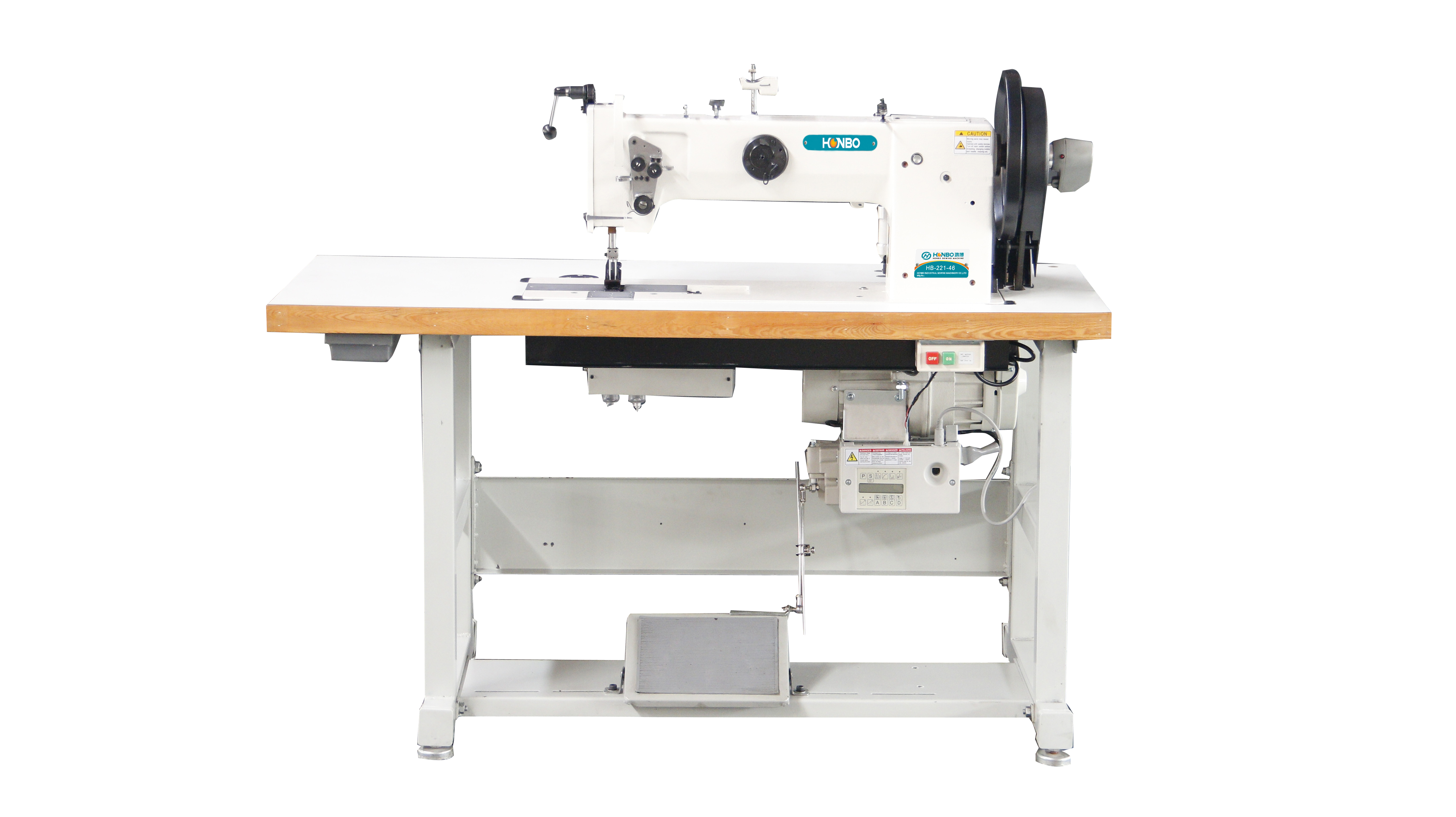  HB-221-46 double needle lockstitch siruba industrial handheld sewing machine