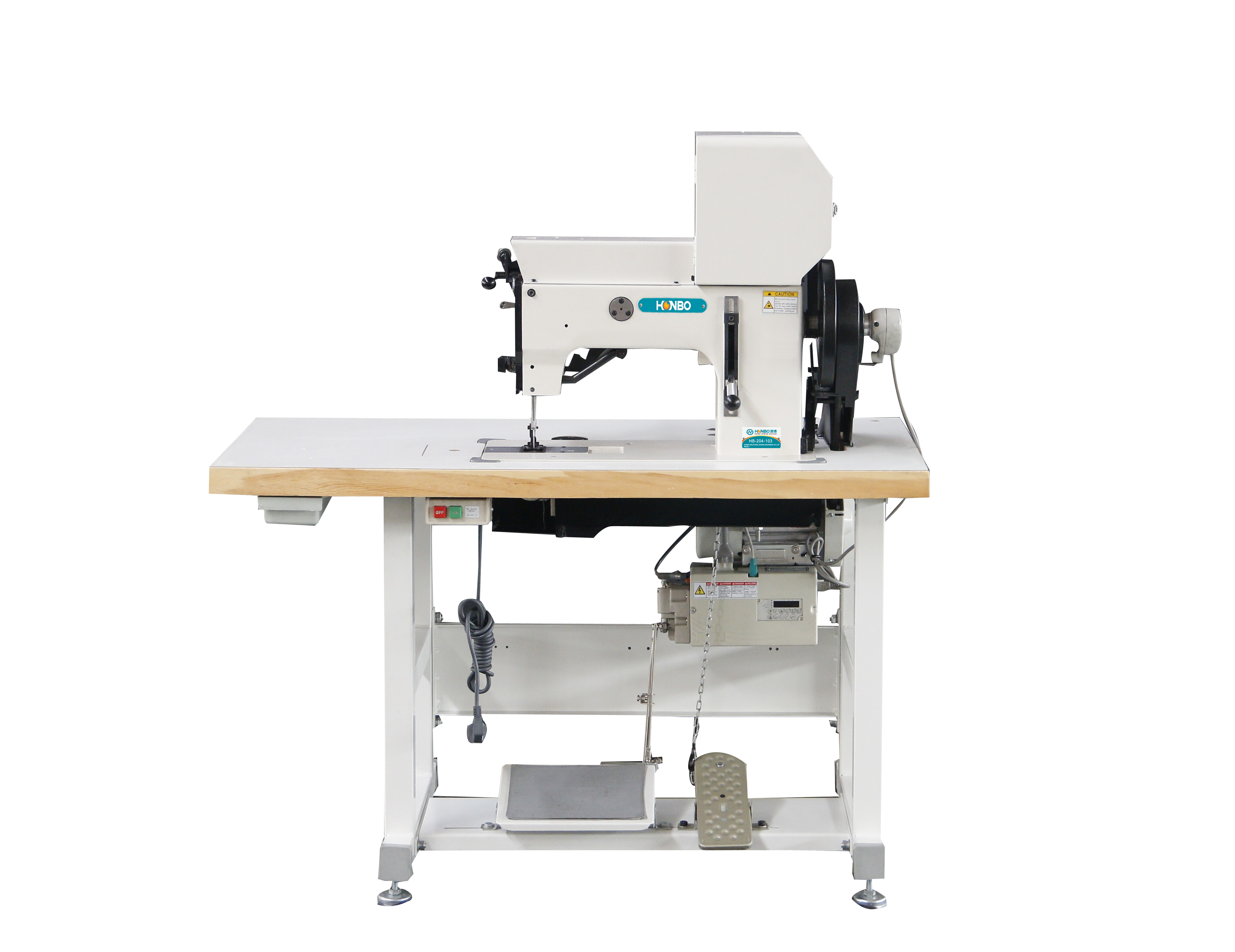 HB-204-103 cushion leather products patterns sewing machine
