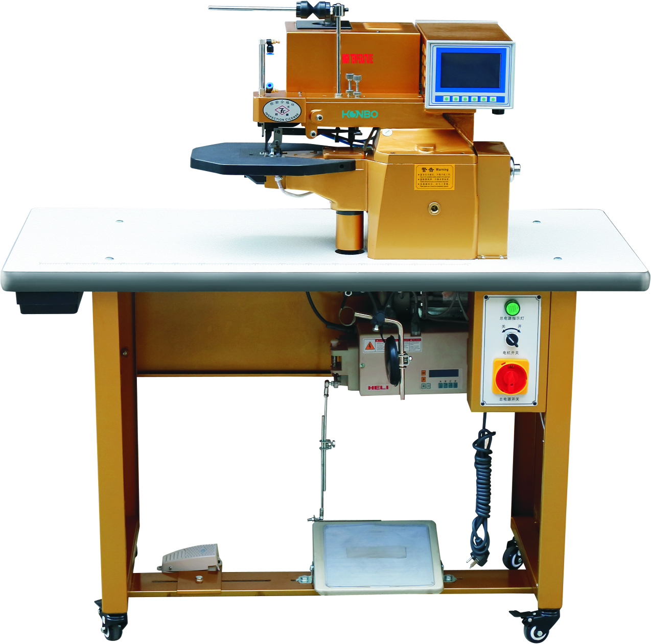  HB-820A intelligent industrial computerized operation shoe and leather gluing and folding machines