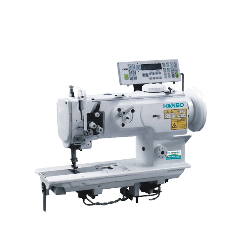  HB-1508-7 Single Needle Compound Feed Machine Withthread Trimmer lockstitch mattress machine